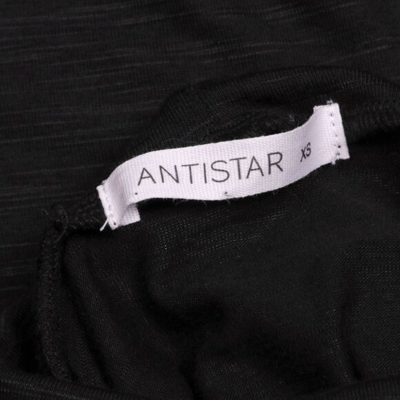 Antistar Turtleneck Dress Short Stretch Lightweight Long Sleeve Black XS NEW - Picture 5 of 5